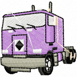 Truck Embroidery Design 4 Truck Embroidery Design 4